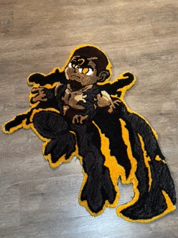 Character tufted rug